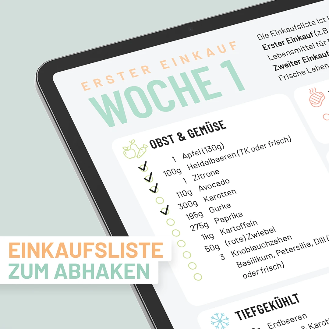 28 Tage Abnehm Challenge 2025