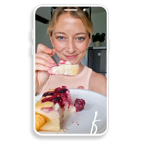 Cheesecake Zubereitung Video aus Eat Right Not Less 2