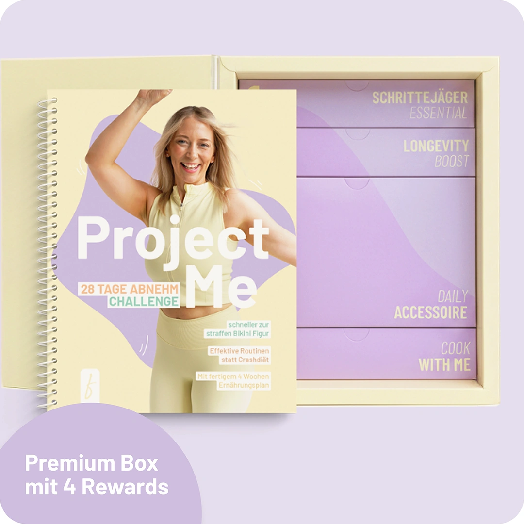 Project Me 28 Tage Abnehm Challenge Rewardbox Cover