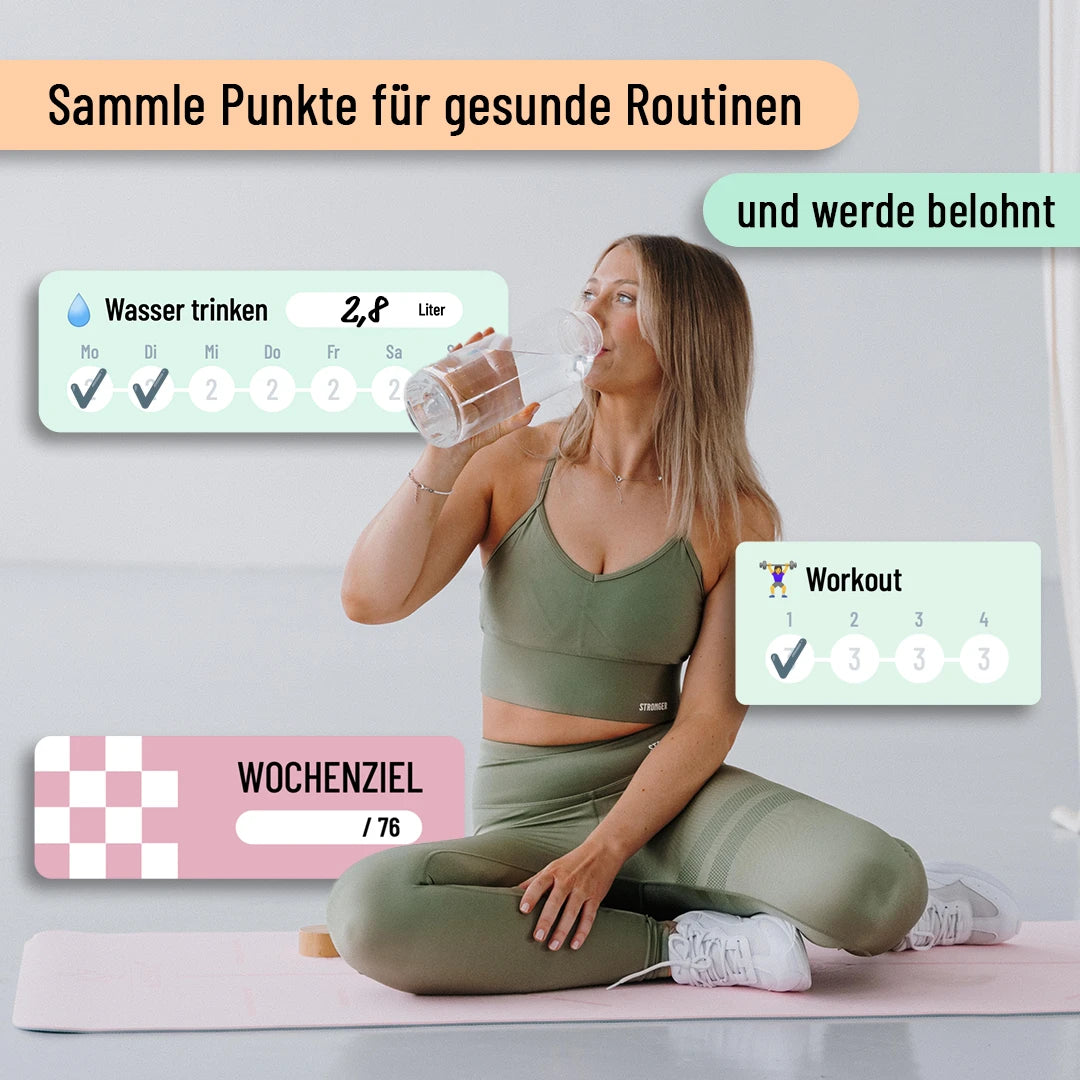 Gesunde Routine 28 Tage Abnehm Challenge: Project Me – Frühlingszwiebel